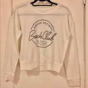 Amuse Society Beach Club Sweatshirt