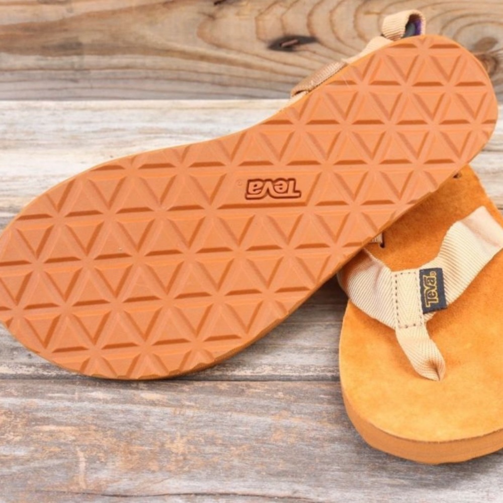 Teva Original Universal Sandal Backpack Tan Suede - Picture 3 of 3