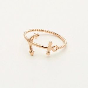 Rose Gold Anchor Ring ⚓️