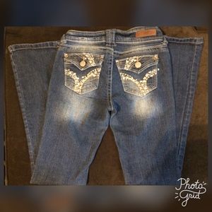 Wallflower Sequenced Flare Jeans