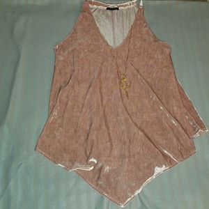 Velvet tank top