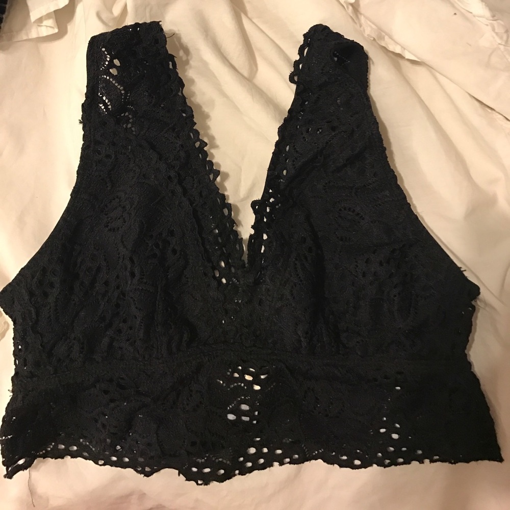 Black bralette