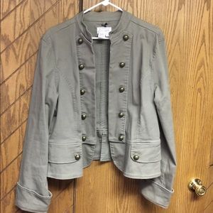 Military inspired jacket