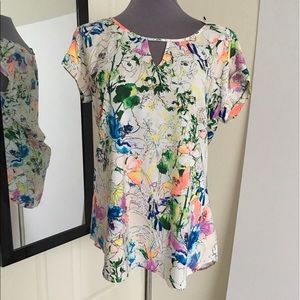 Express floral blouse