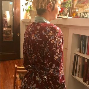 Drapes & Denim IT HAS POCKETS! Long Sleeve Dress