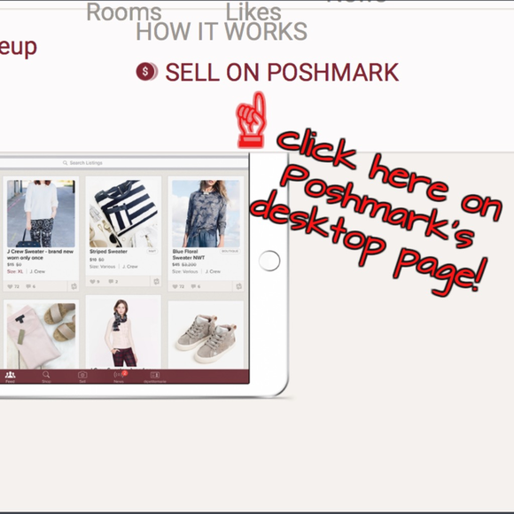 ❤️POSHMARK FOR DESKTOP IS HERE! SPREAD THE WORD❤️ - Picture 2 of 4