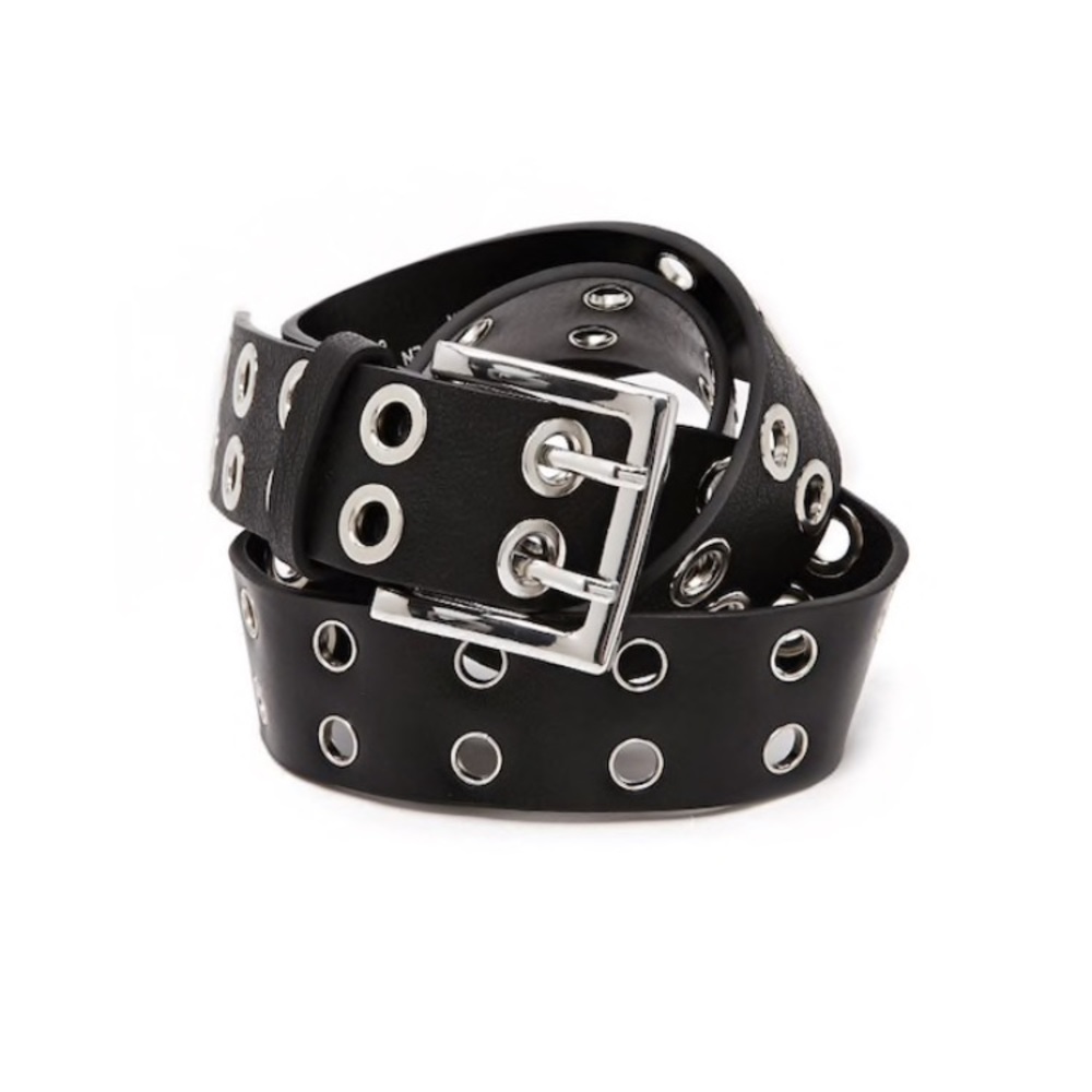 💌 SOLD 💌 Faux Leather Grommet Belt