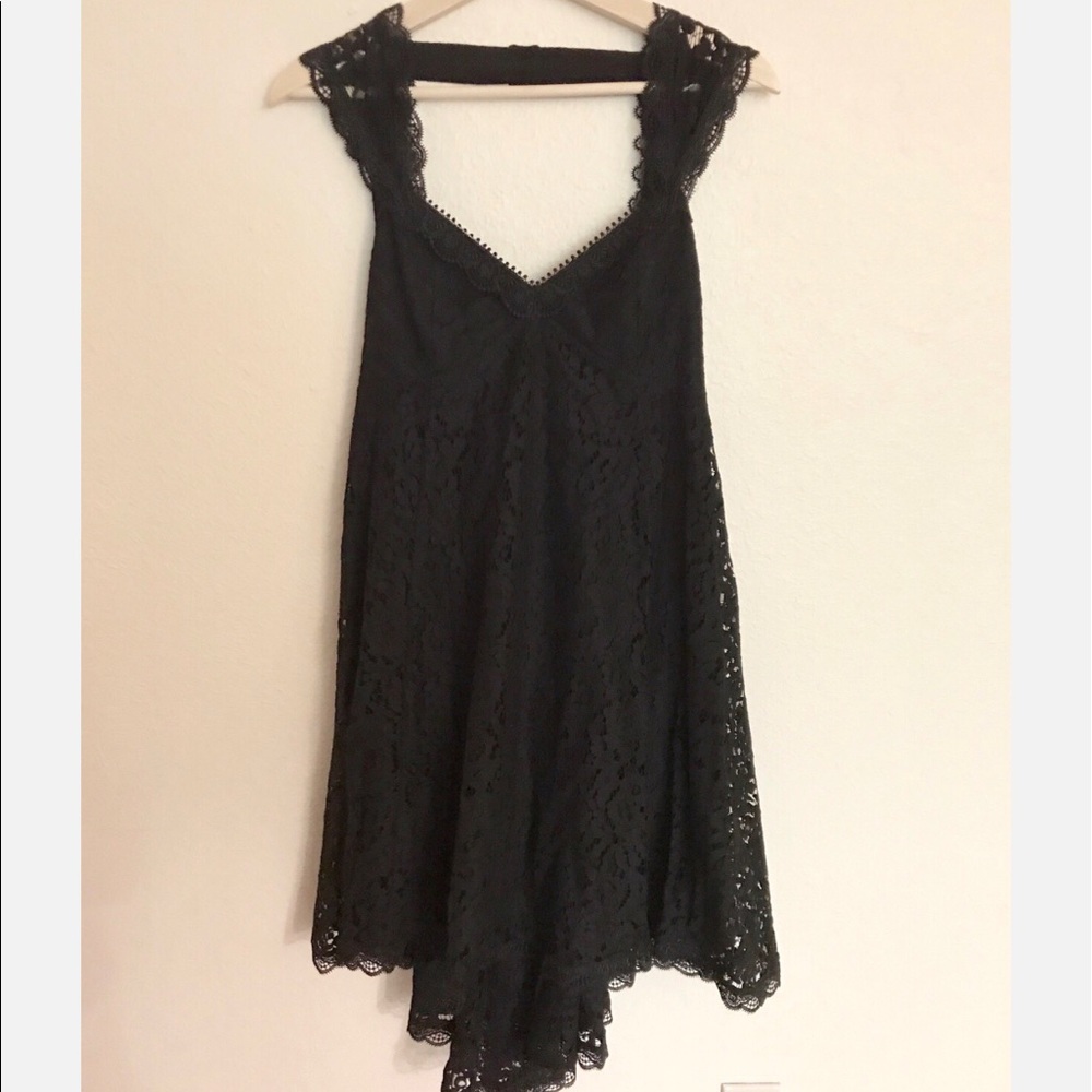 UO Lace Boho Open Back Dress