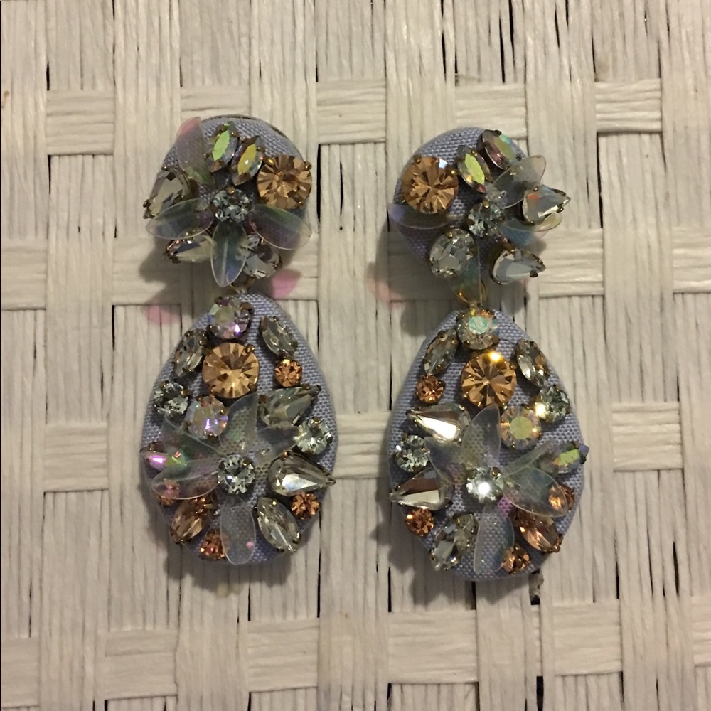J. Crew Blue earrings