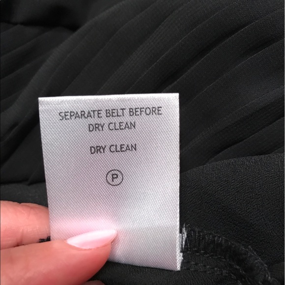 NWT COLDWATER CREEK red/black Crystal Pleats Dress - Picture 6 of 8