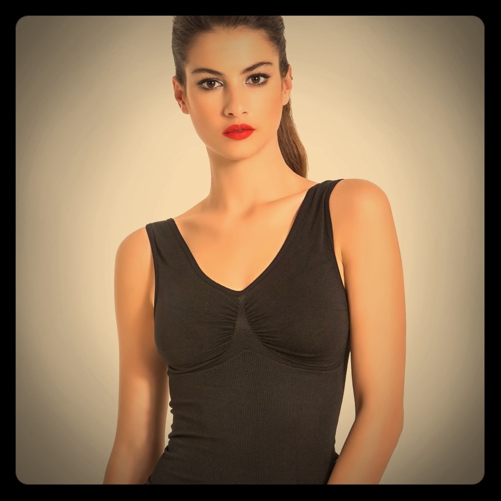 Tummy compression tank top