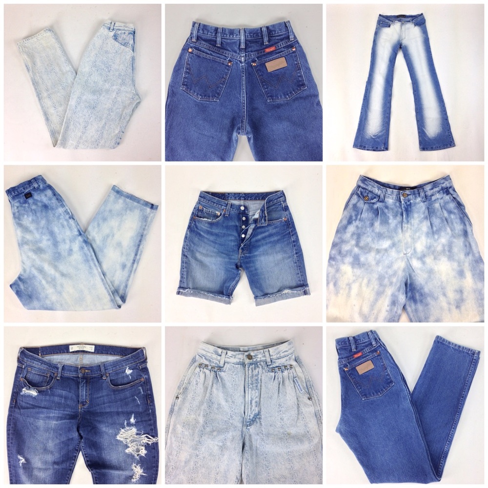 SNEAK PEEK! More 80s-90s-00s jeans coming up! 🙌🏼