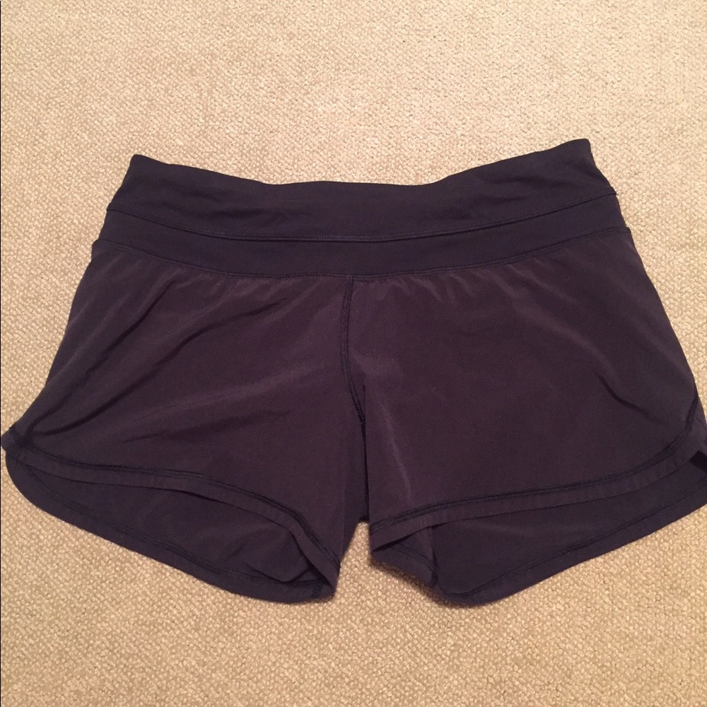 lululemon athletica Black Running Shorts