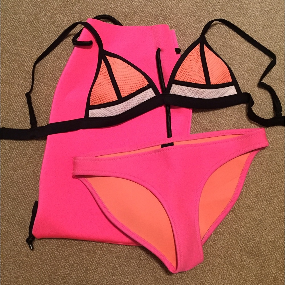 TRIANGL Neoprene Bikini Set