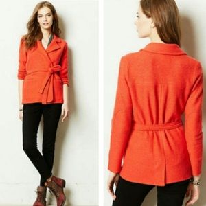 Anthropologie Sparrow Celesta Wool Sweater Jacket
