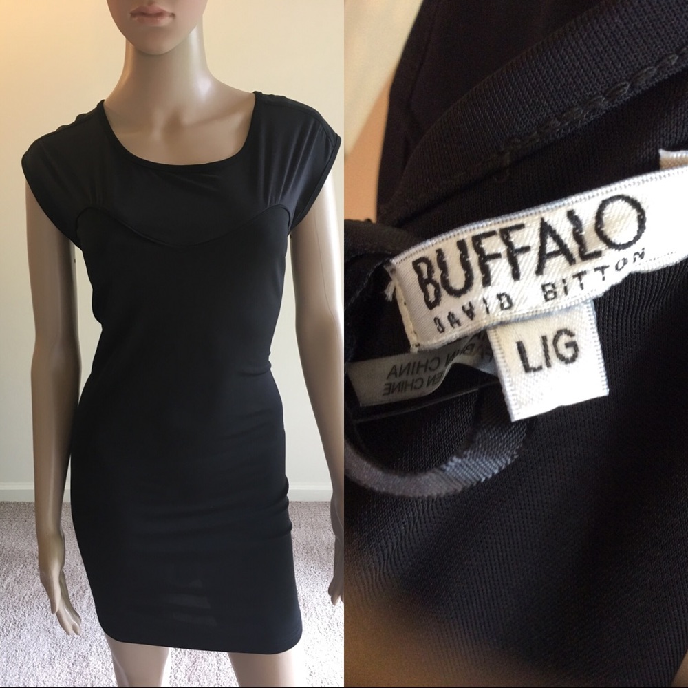 Buffalo-Black shift dress Sz-Lrg