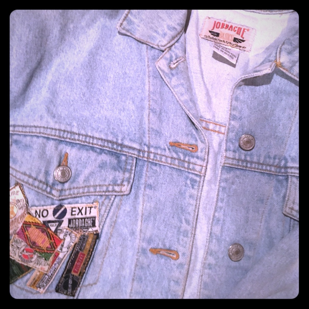 VINTAGE JORDACHE JEAN JACKET