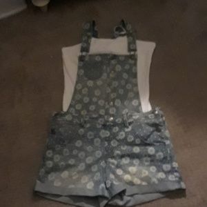Overalls and tank top