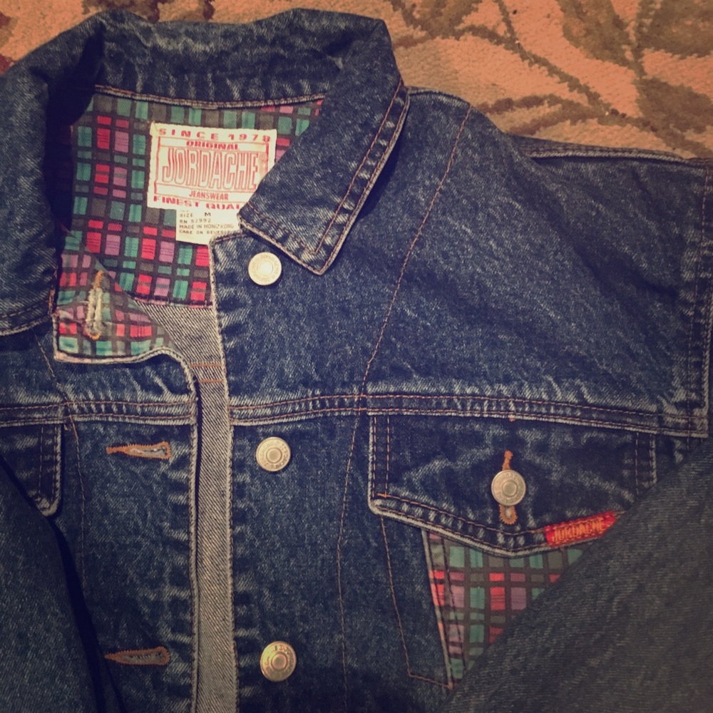 VINTAGE JORDACHE DENIM JACKET
