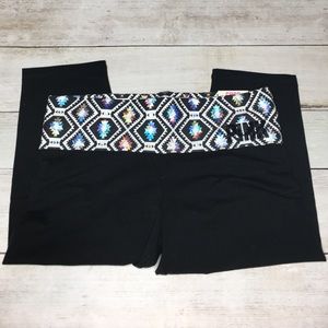 Victoria's Secret Pink yoga crops