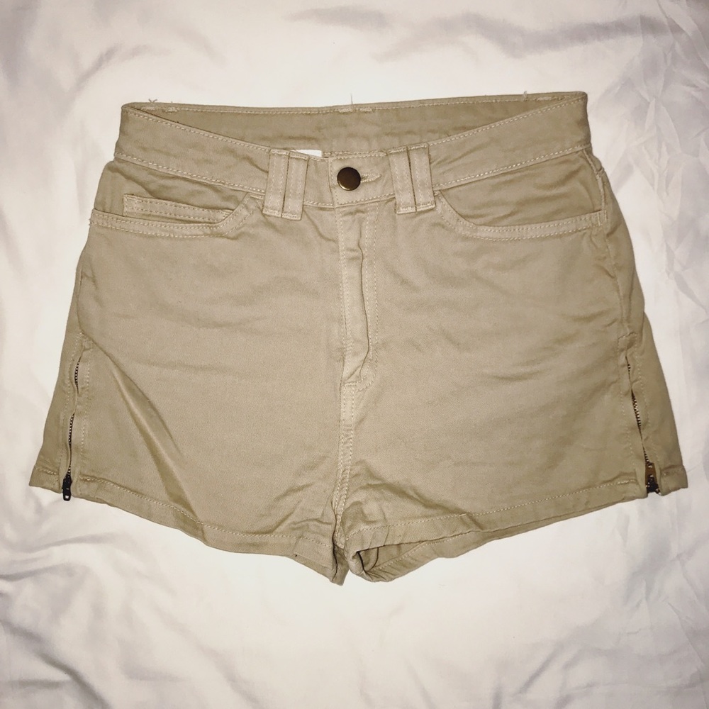 American Apparel High Waist Shorts