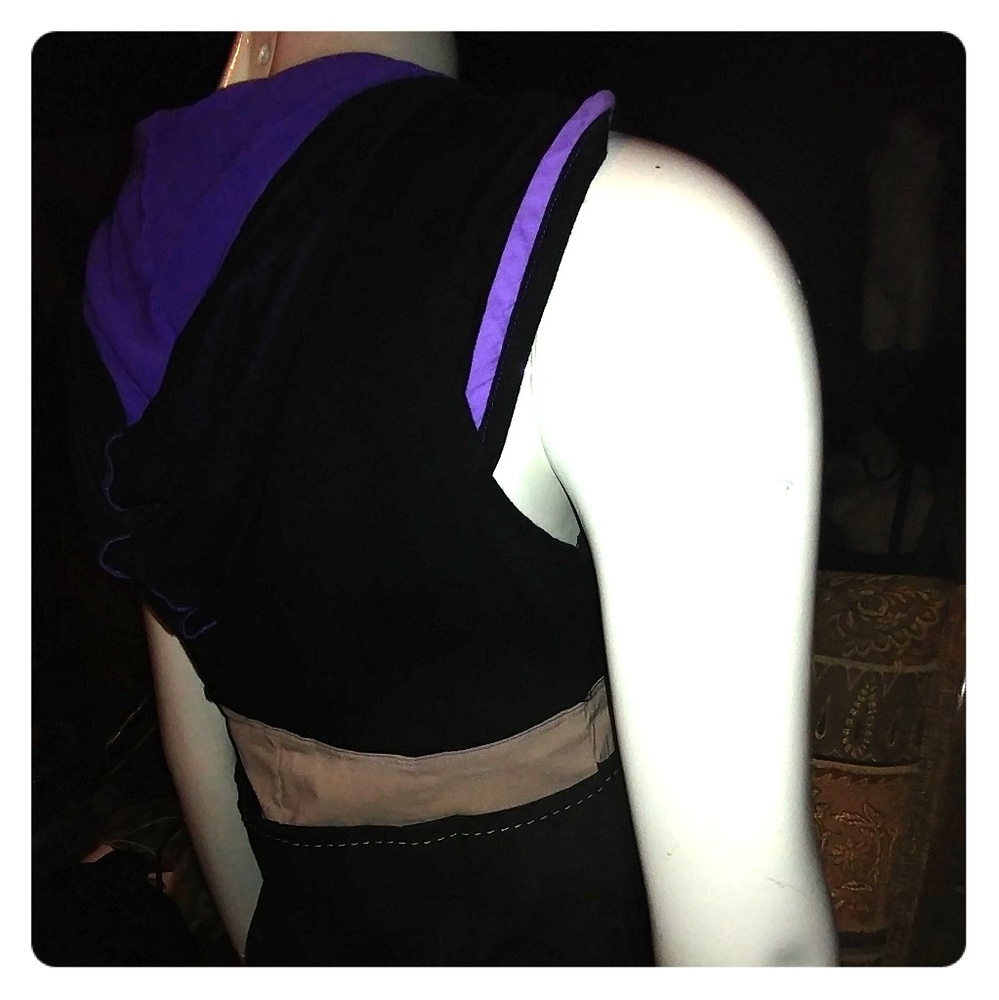 Color block Hooded top - Picture 5 of 6