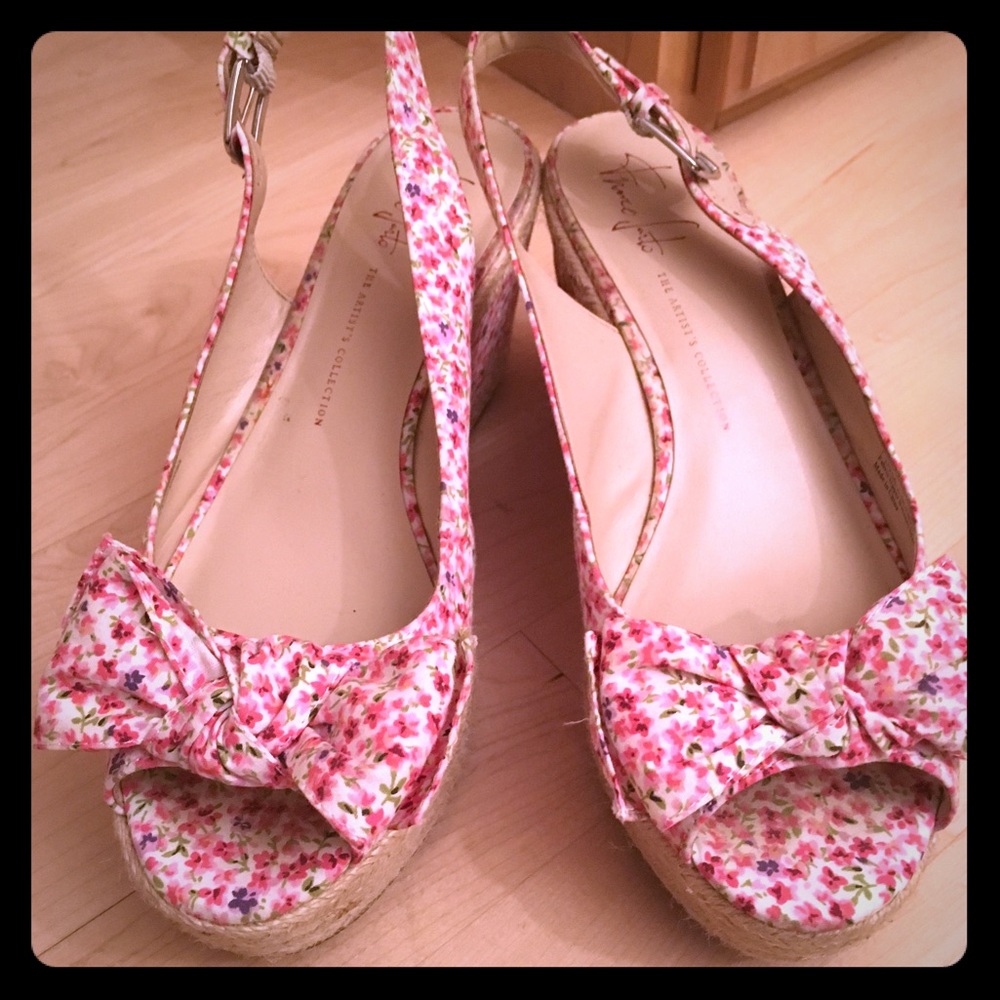 Fun Franco Sarto summer wedges
