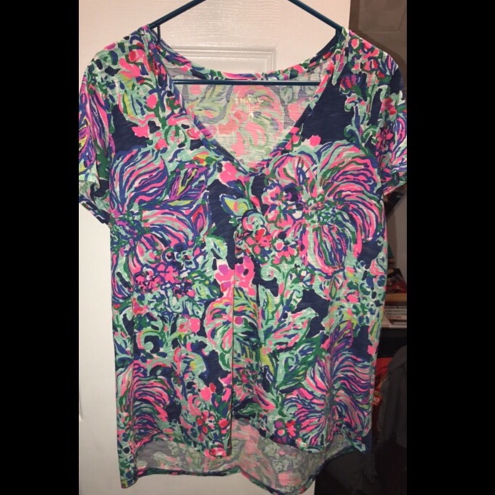 Nwot Lilly Pulitzer Ida top