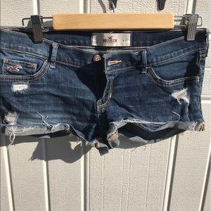 Hollister jean shorts