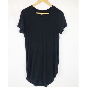🖤🌙 Light Sweater Material Top-Long W/ Side Slits