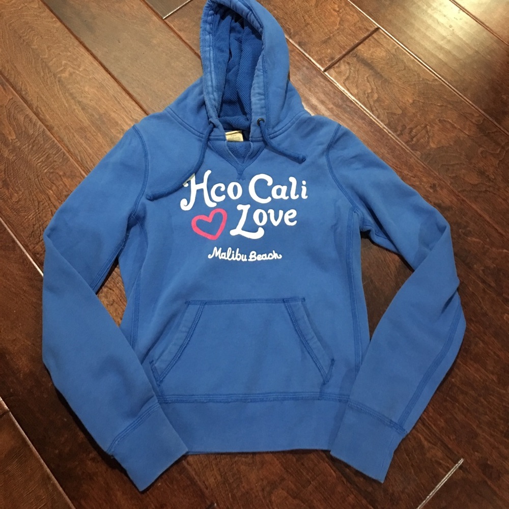 Blue pullover sweater