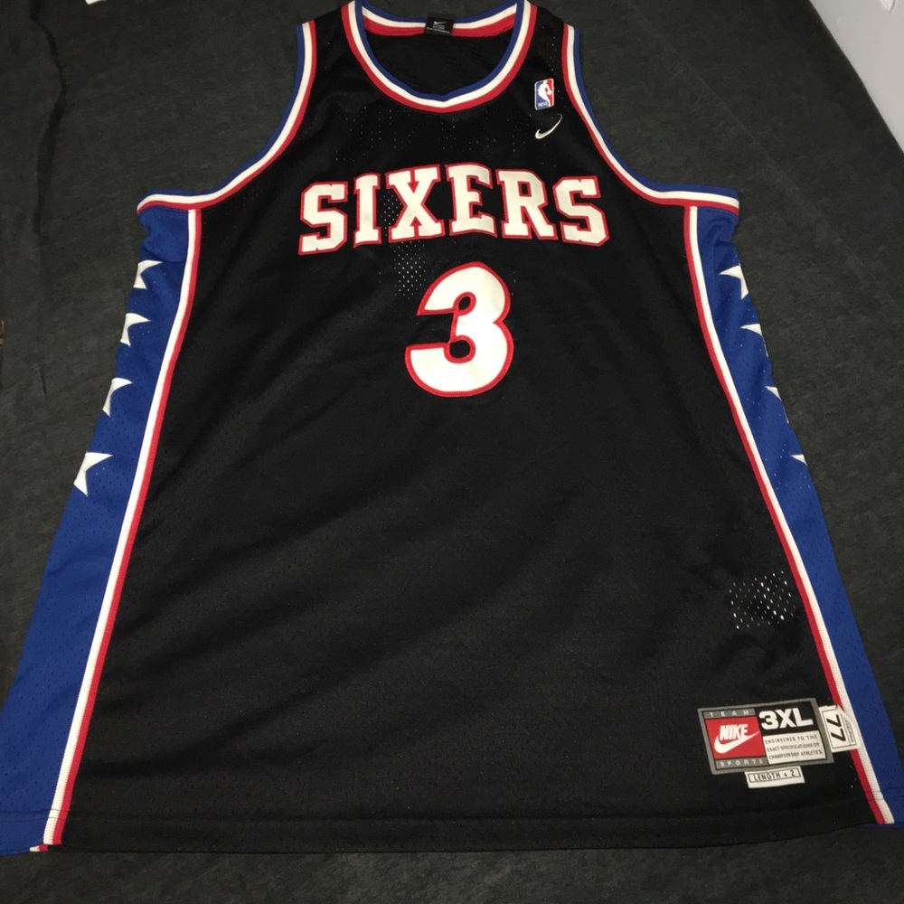 Allen Iverson Sixers Jersey , original & vintage