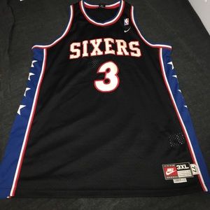 Allen Iverson Sixers Jersey , original & vintage