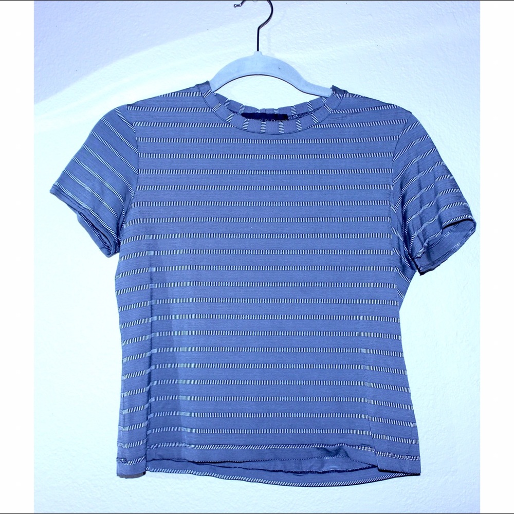 Grey Stripped Shirt