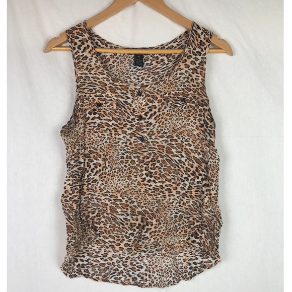 🐆🖤Light Comfortable Cheetah Animal Print Blouse - Picture 1 of 4