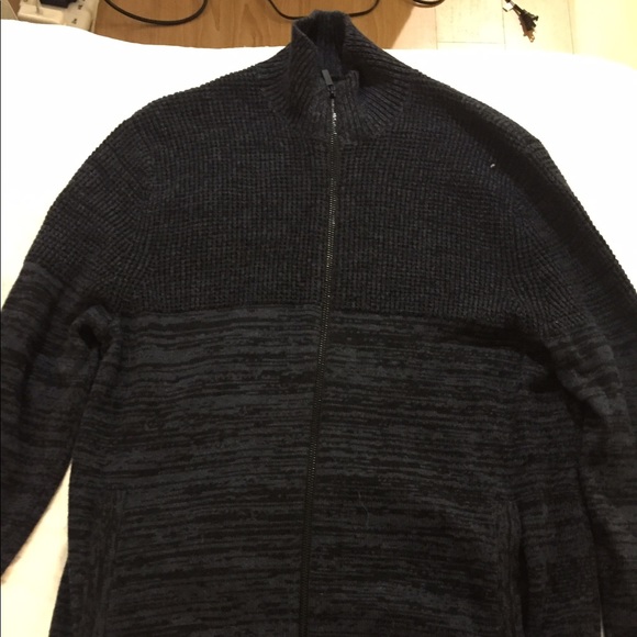 Kenneth Cole Turtleneck Sweater Navy Size Medium - Picture 1 of 4