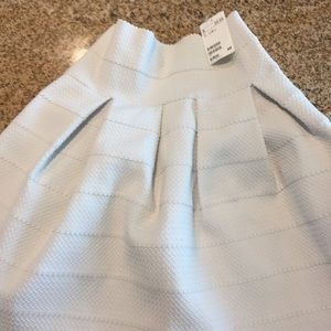 Brand new white skirt