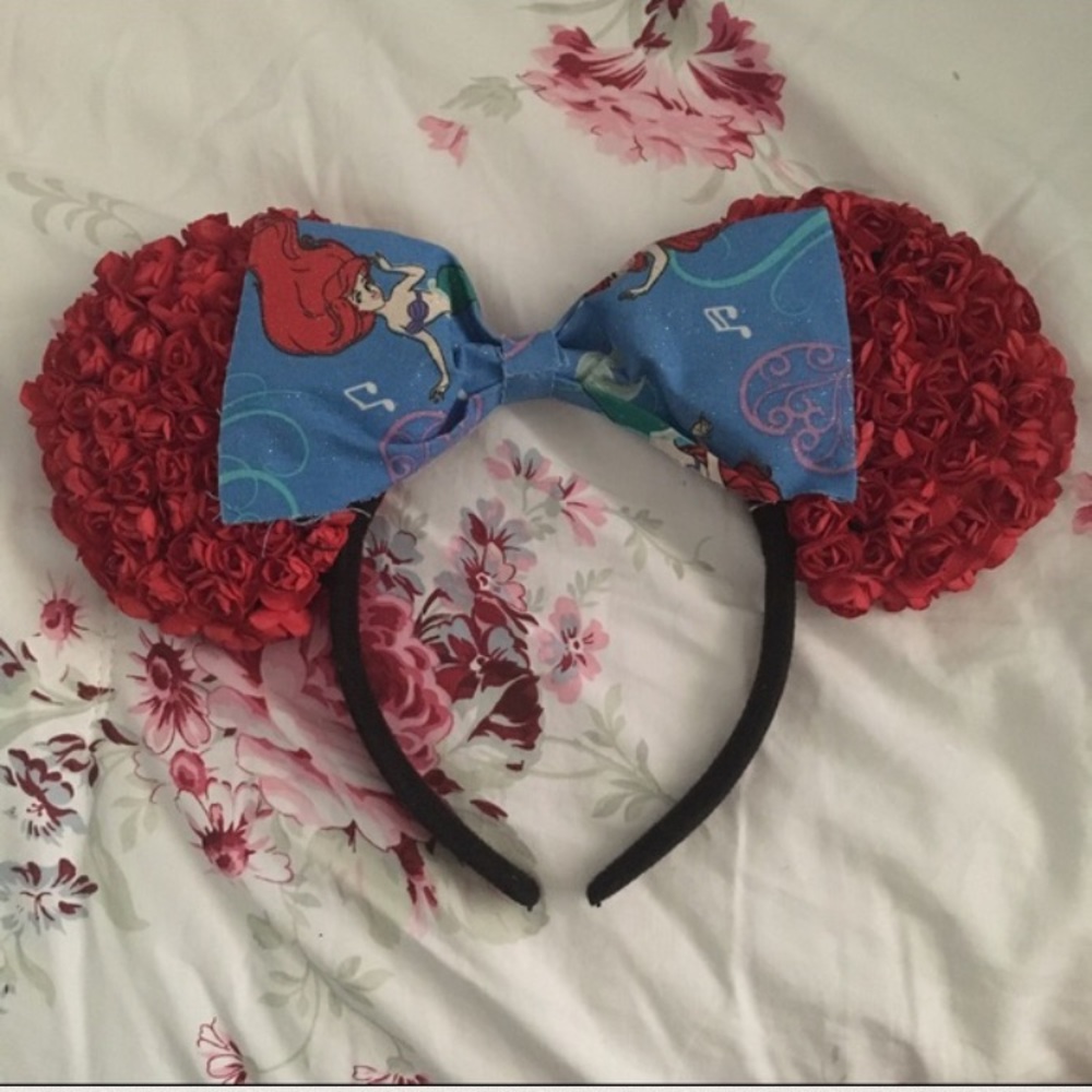 Floral Minni Mouse Ears