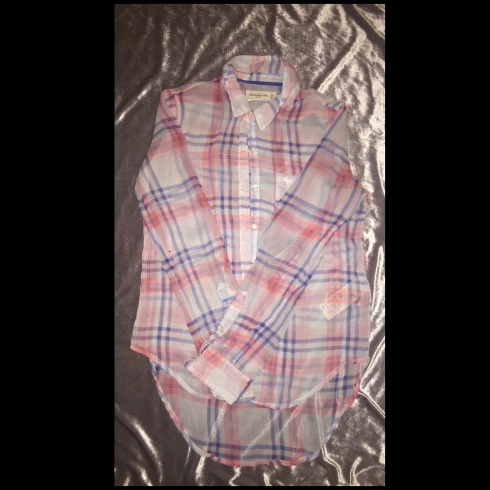 Abercrombie and Fitch Plaid flannel