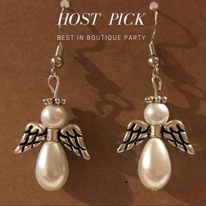 🎉Host Pick Handcrafted angel earrings