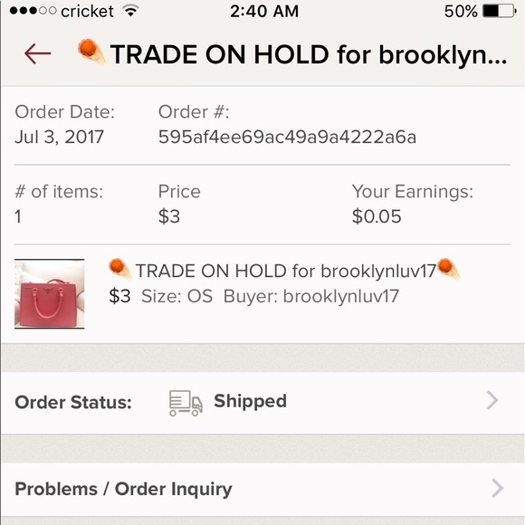 Proof that it's shipped - Picture 1 of 1