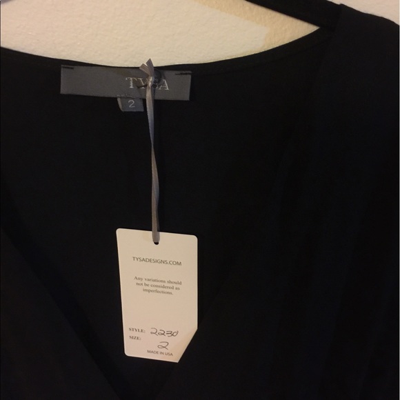 TYSA DESIGNS FLOWY LITTLE BLACK DRESS🖤 - Picture 2 of 6