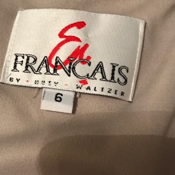 EN FRANCAIS BY HUEY WALTZER SLEEVELESS GOWN SIZE 6 - Picture 3 of 4