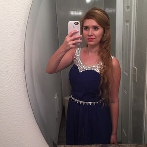 Bridesmaid dress worn once. Can be prom dress too