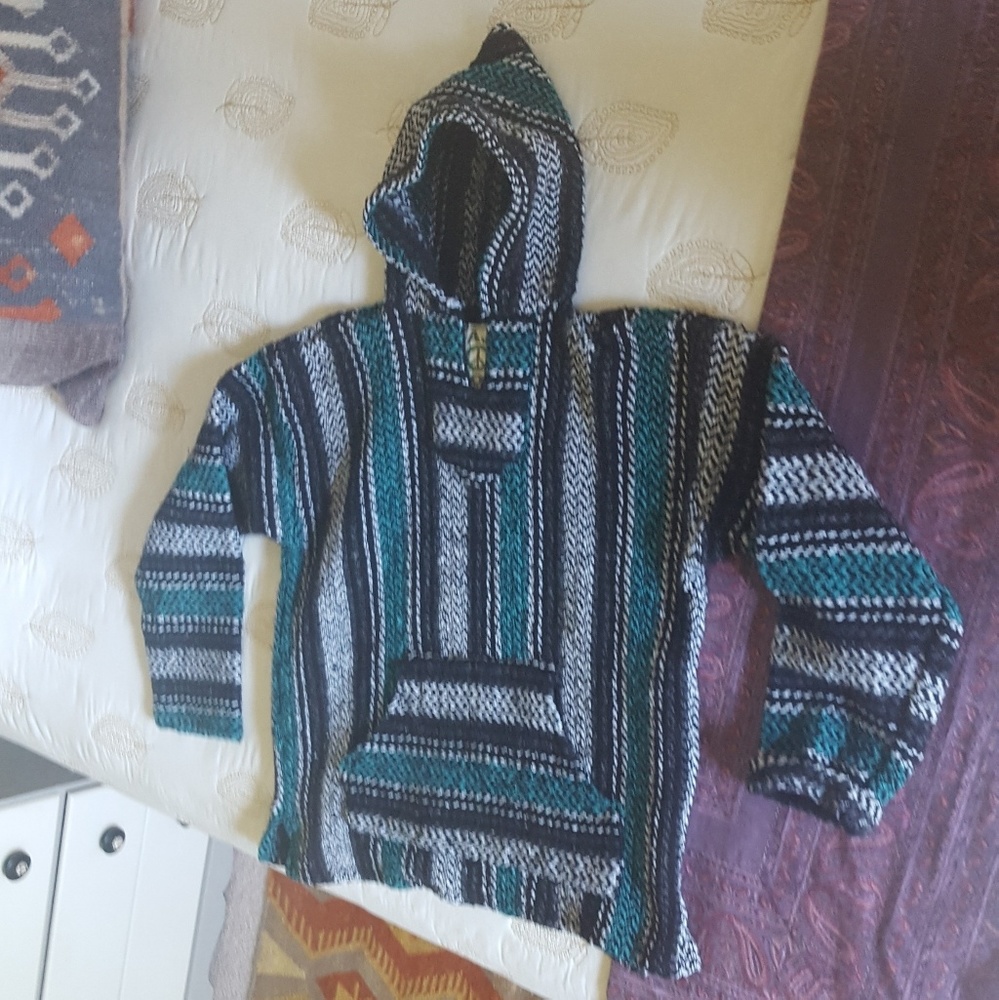 Baja hoodie Mexican pullover