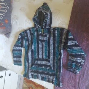 Baja hoodie Mexican pullover