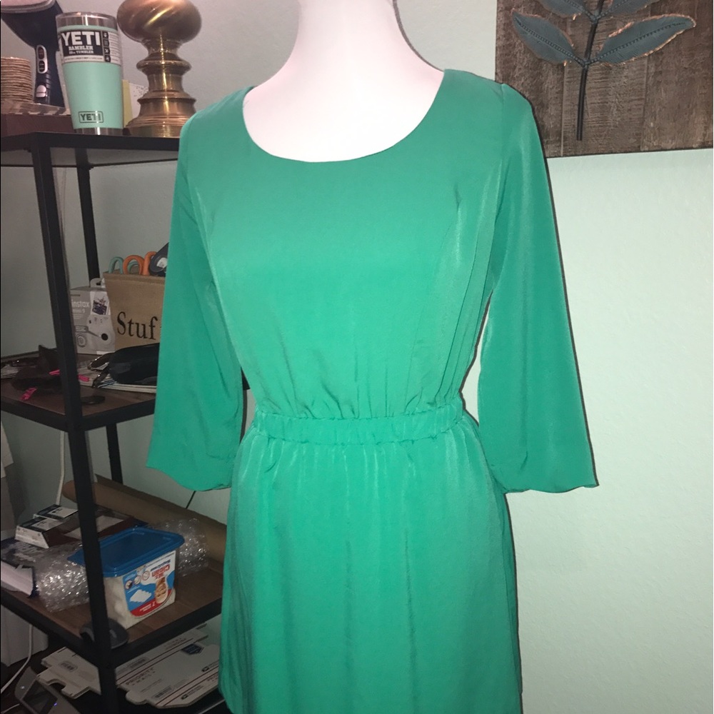 Gianni Bini Cocktail Dress - Mini- Size 7 Green