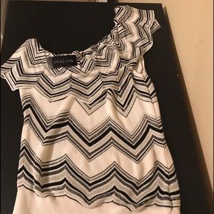 One shoulder sleeveless tank top