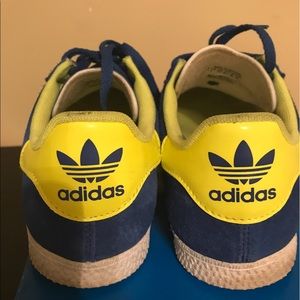 Yellow &  Royal blue Adidas