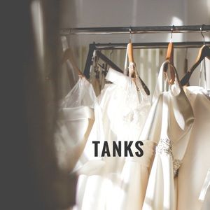 Tanks and sleeveless tops available for sale